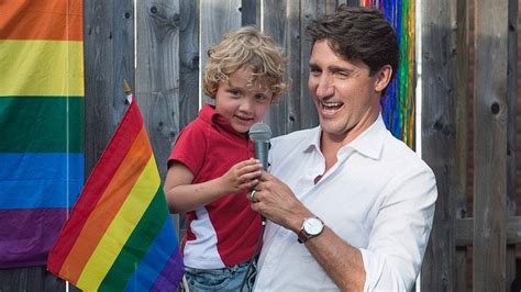 how tall is justin trudeau's son